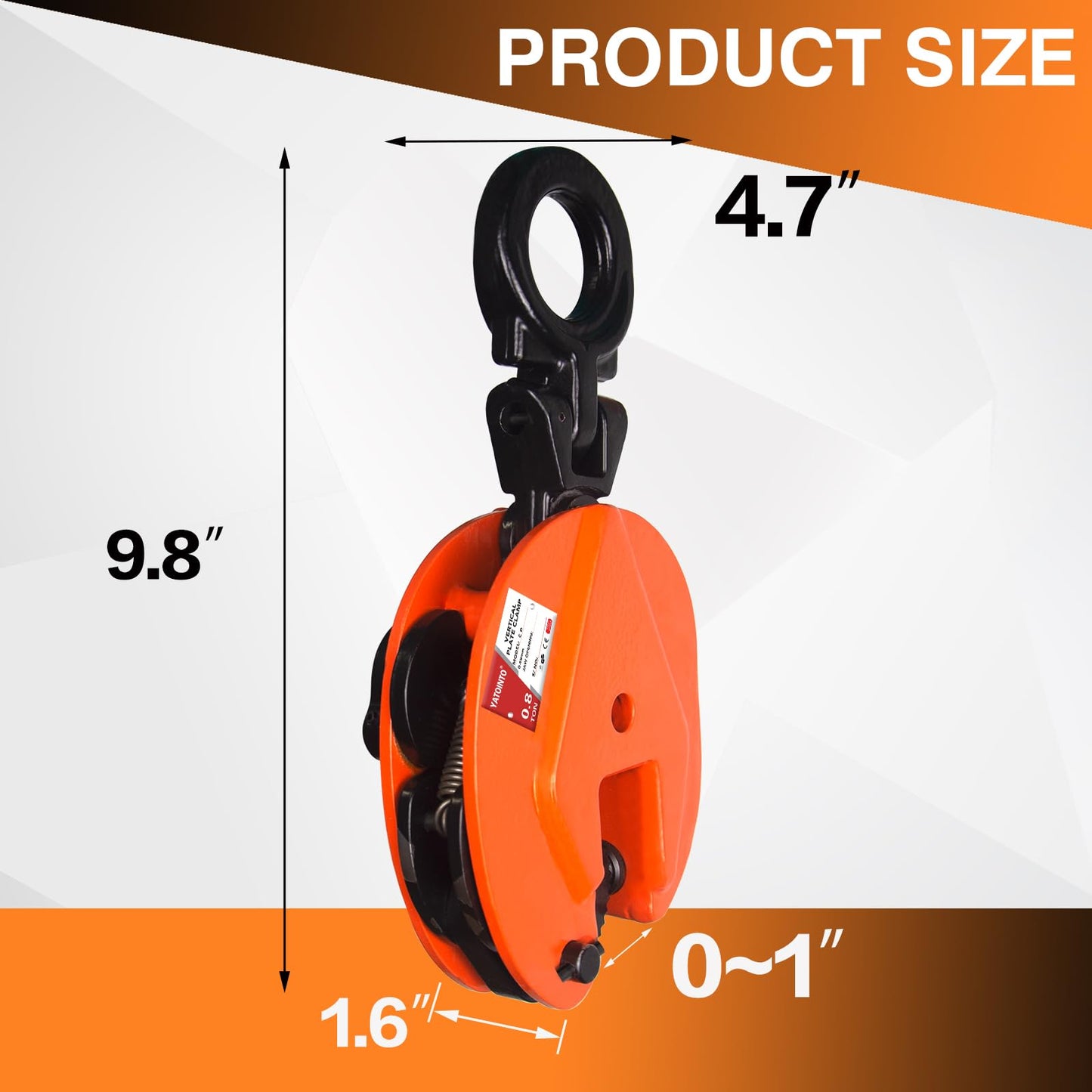 Plate Lifting Clamps 0.8T