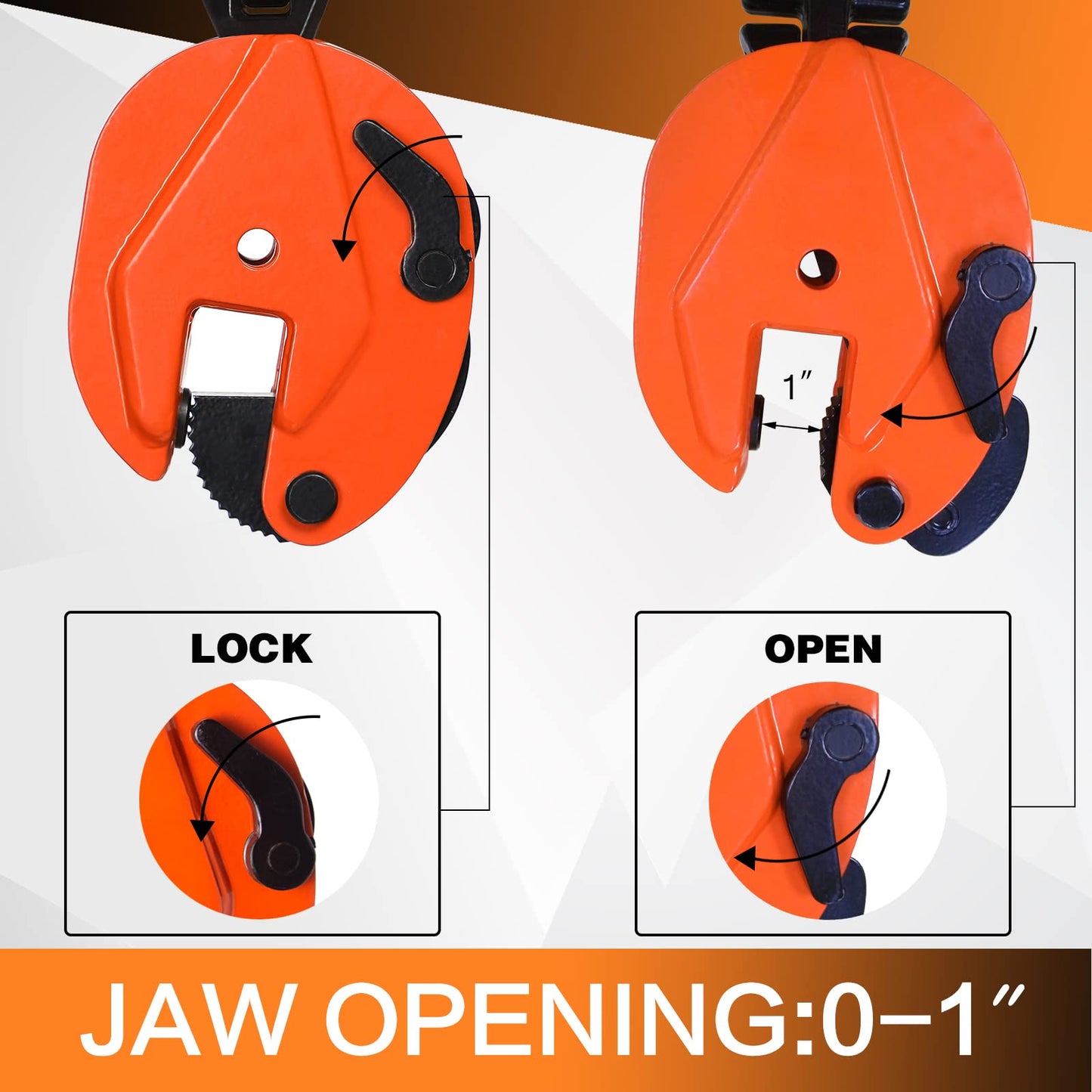 Plate Lifting Clamps 1T