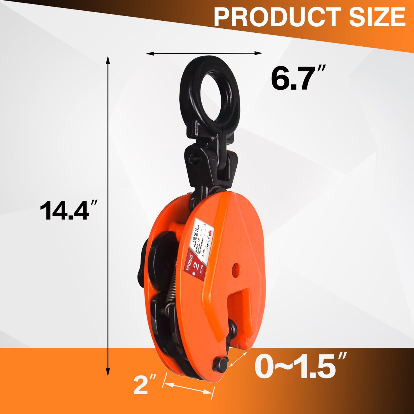 Plate Lifting Clamps 2T