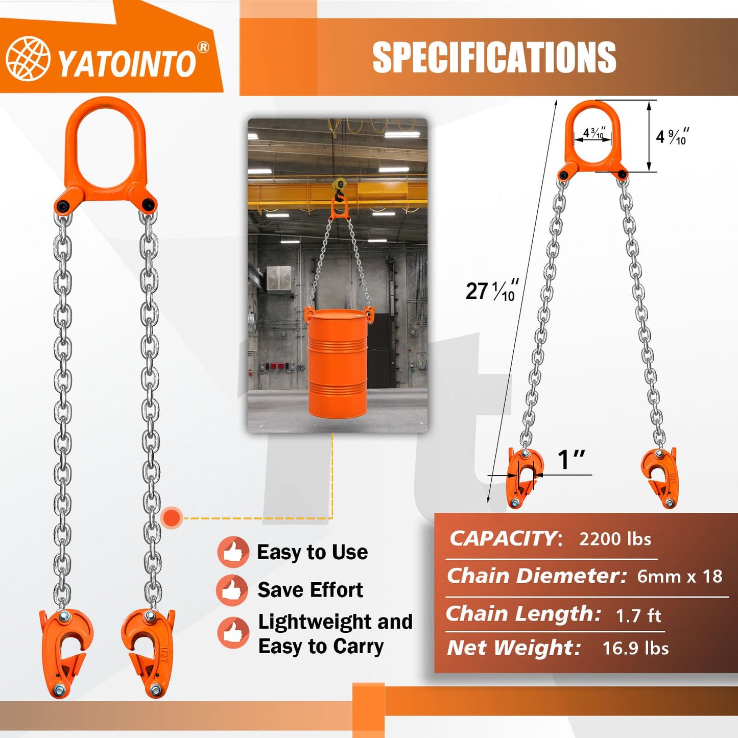 Chain Drum Lifter