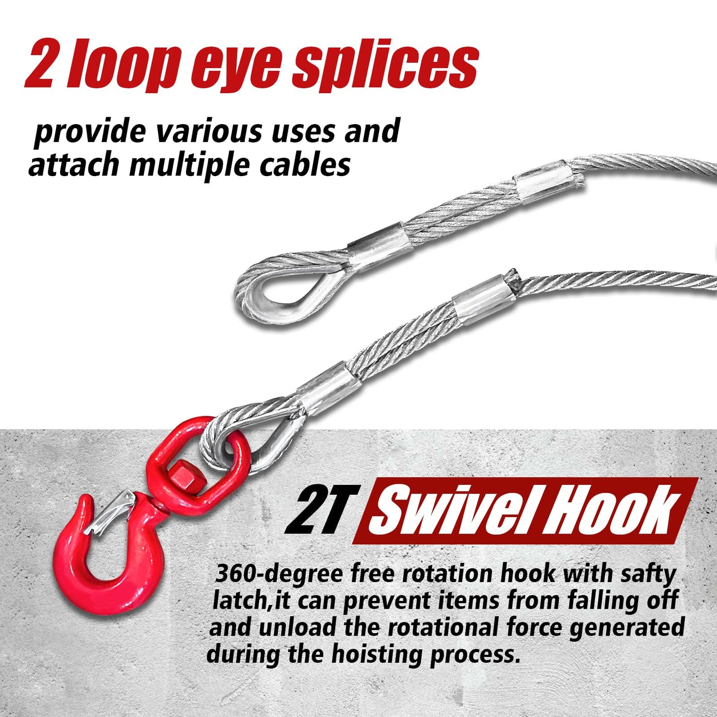 Steel Winch Cable 6.3T