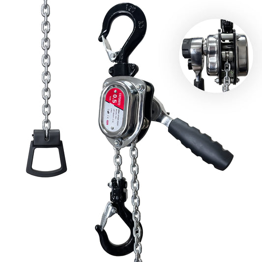 Chrome Mini Lever Hoist