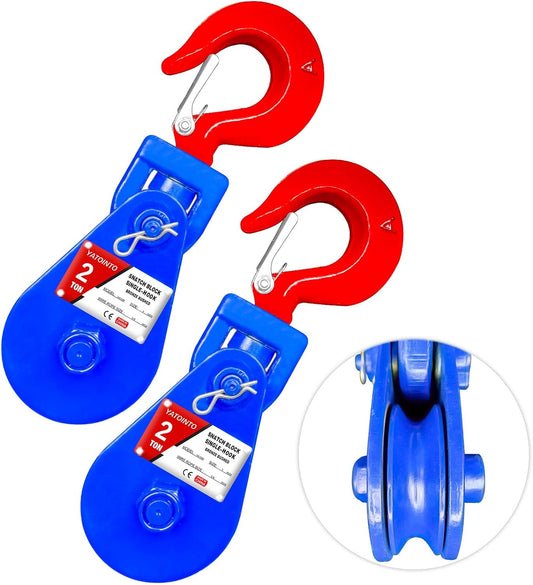 Snatch Block with Hook