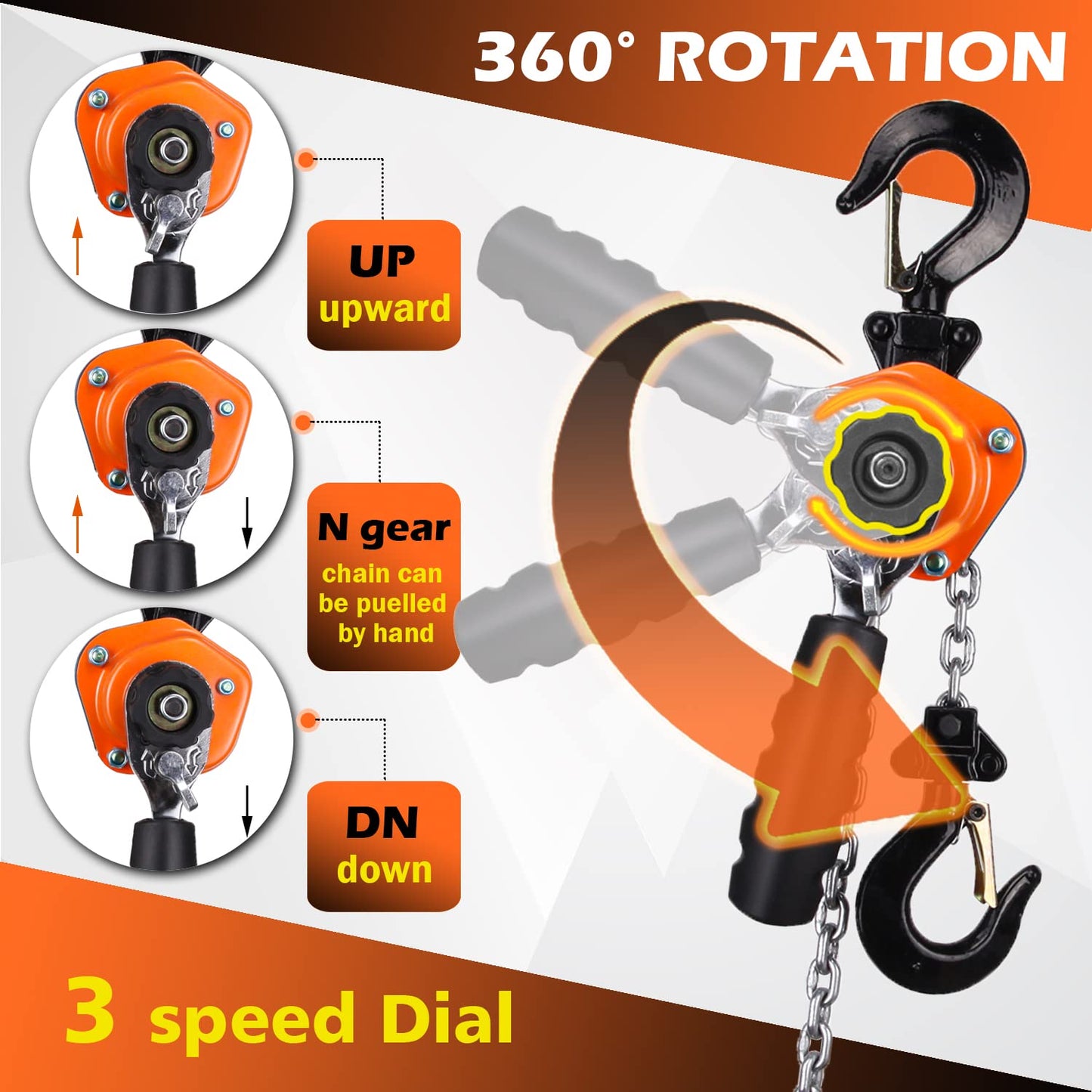 Mini Lever Block 0.25T 3M