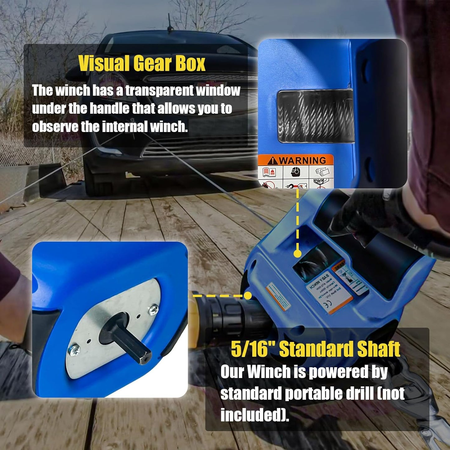 Portable Drill Winch