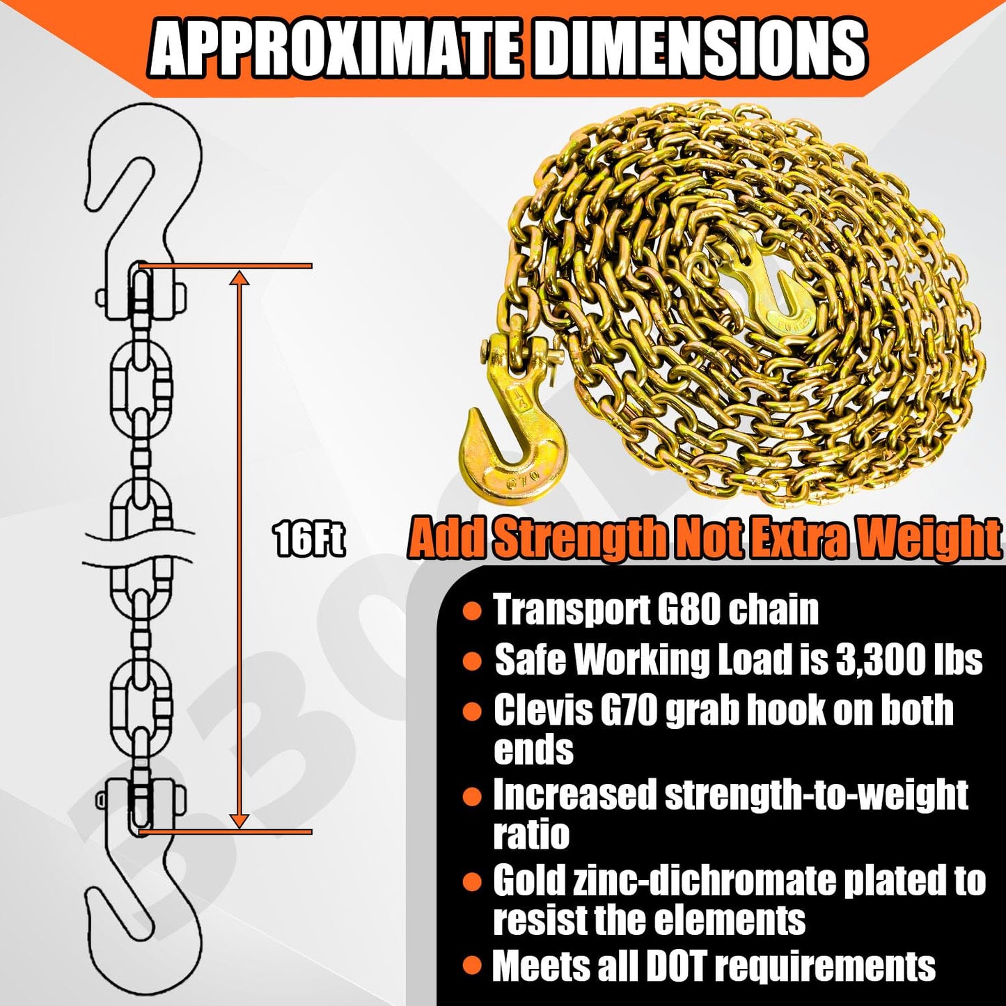 Transport Binder Chain