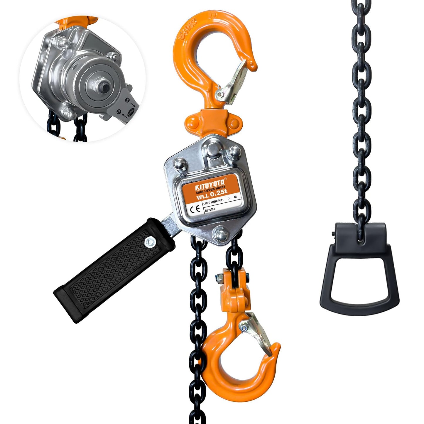 Mini Lever Chain Hoist 1/4 Ton