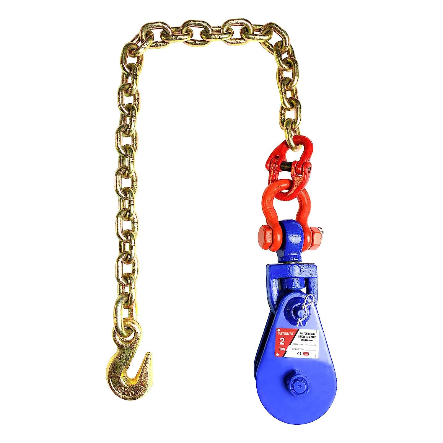 Snatch Block with Chain – YATOINTO