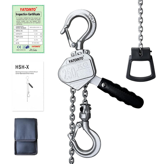 Aluminum Alloy Lever Chain Hoist